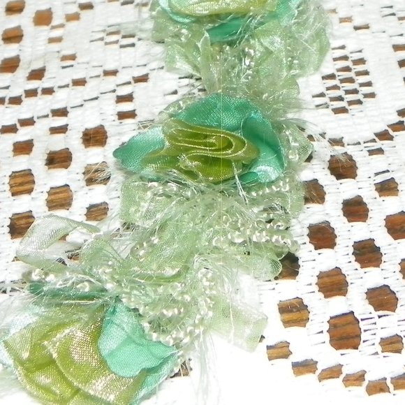 4 Wedding Party Table Decor Favor Green Glass Jar - Picture 5 of 13